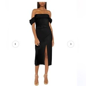 Likely Strapless Black Dress